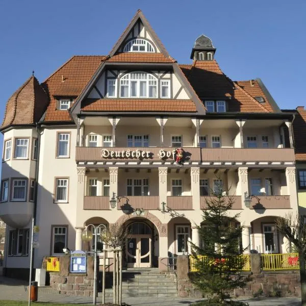 Amadeus Boutique Hotel Deutscher Hof，位于Ohrdruf的酒店