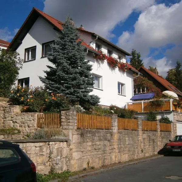 Ferienwohnung Fischer，位于Dornburg的酒店