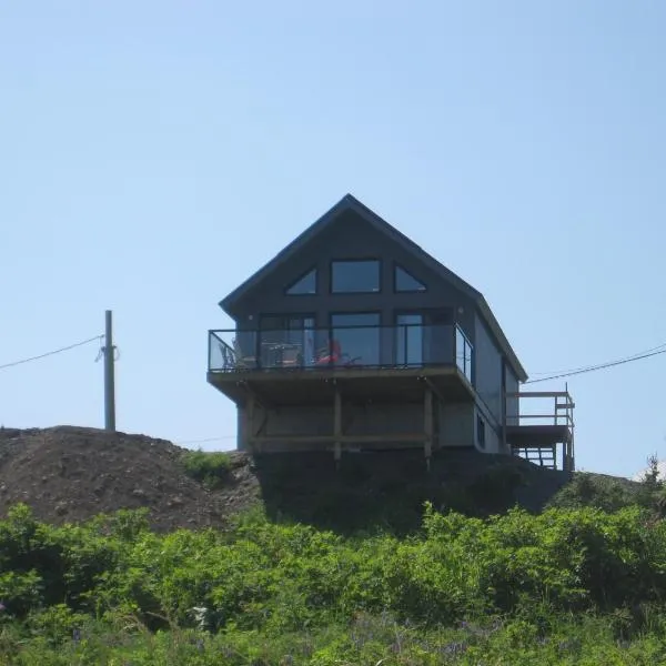 Bord de l'eau Maison toit Cathédrale Fenestré，位于Sainte-Félicité的酒店