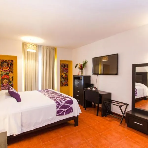 Hotel Santa Cruz Huatulco，位于San Miguel del Puerto的酒店