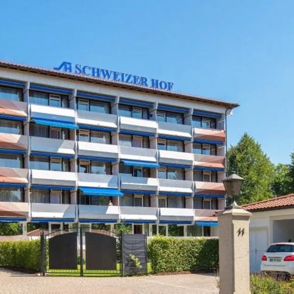 Hotel Schweizer Hof Thermal und Vital Resort，位于Karpfham的酒店