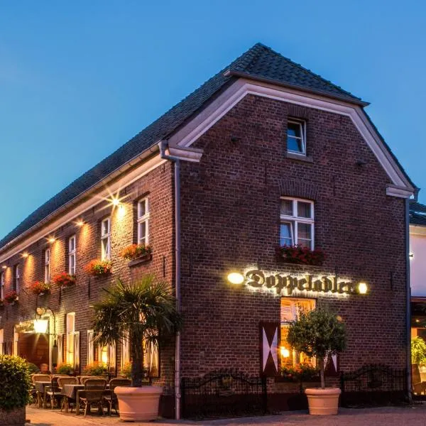 Hotel Restaurant Doppeladler，位于Borghees的酒店