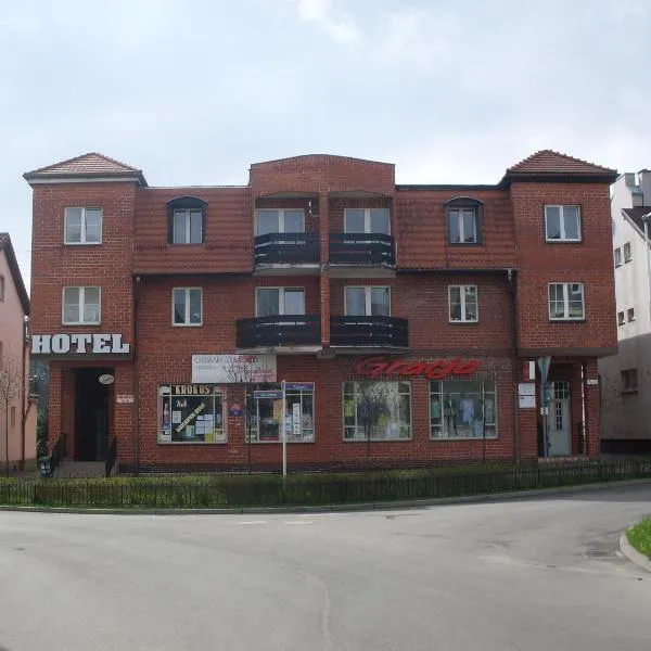 Hotel Krokus，位于Raszów的酒店