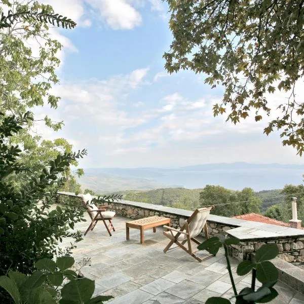 Pelion Belvedere - The Modern Cottage，位于维兹伊萨的酒店