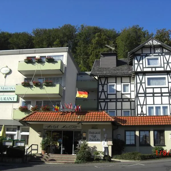 玛蒂娜酒店，位于Eltmannshausen的酒店