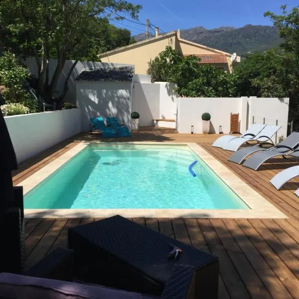 Camping les Orangers，位于San-Martino-di-Lota的酒店
