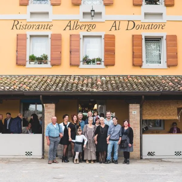 Ristorante Albergo Al Donatore，位于圣米凯莱亚尔塔利亚门托的酒店