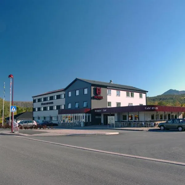 Hamarøy Hotel，位于Ulvsvåg的酒店