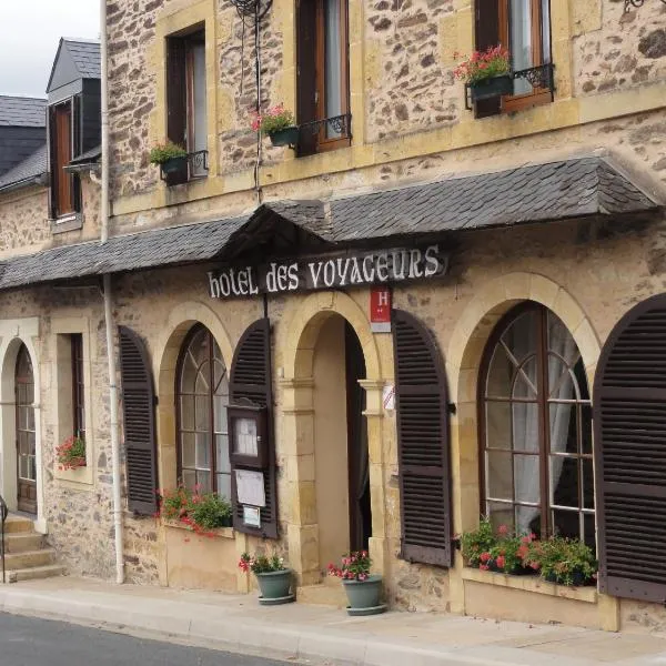 Hotel des Voyageurs，位于Sarlande的酒店