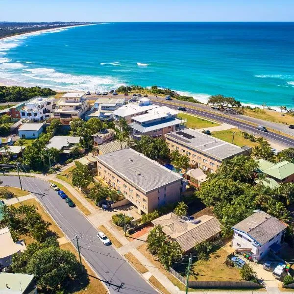 Cabarita Beachfront Apartments by Kingscliff Accommodation，位于金斯克里福的酒店