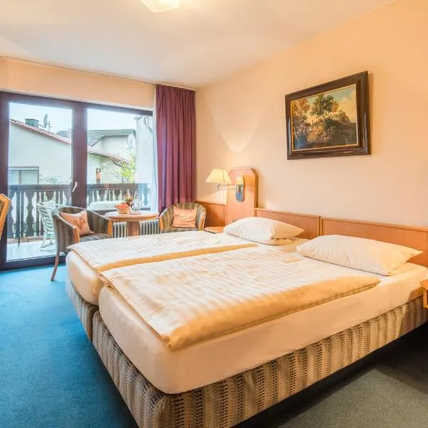 Hotel-Barbarossa-Garni bei Hanau，位于Hasselroth的酒店