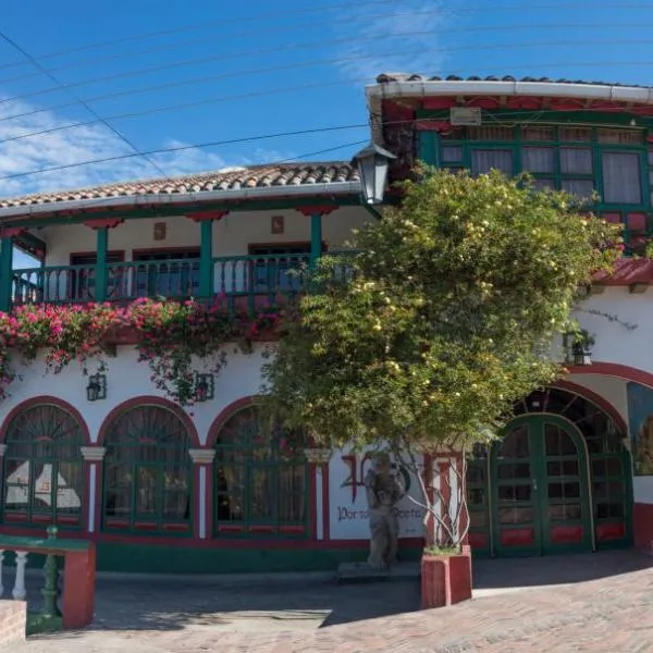 Hotel Portón De Ocetá，位于蒙圭的酒店