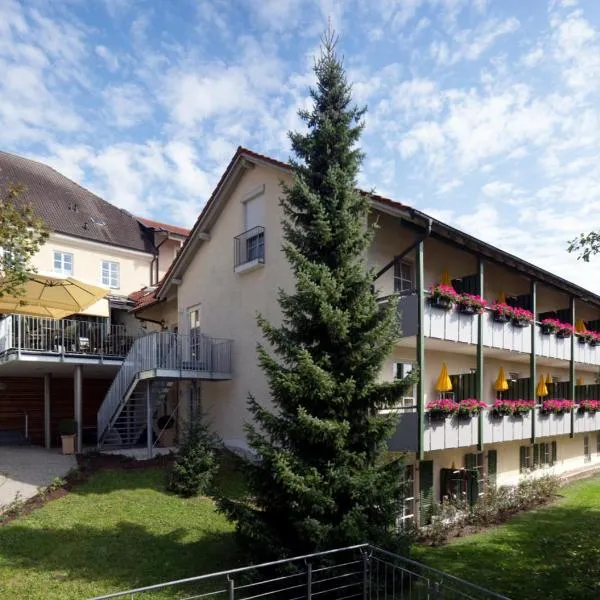 Hotel Alter Weißbräu，位于Hirschbach的酒店