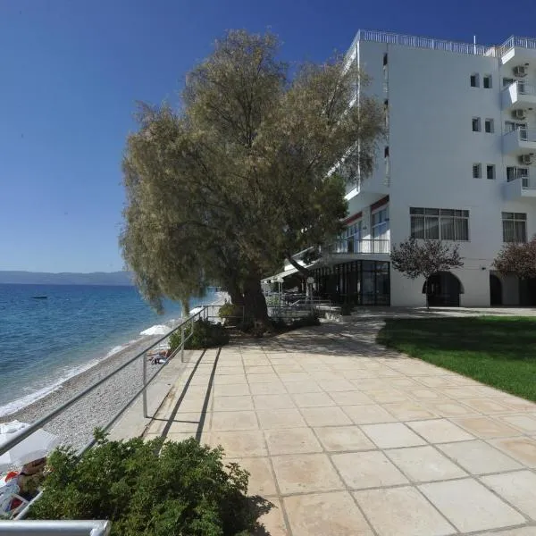 西亚加斯海滩酒店，位于Pefkali的酒店