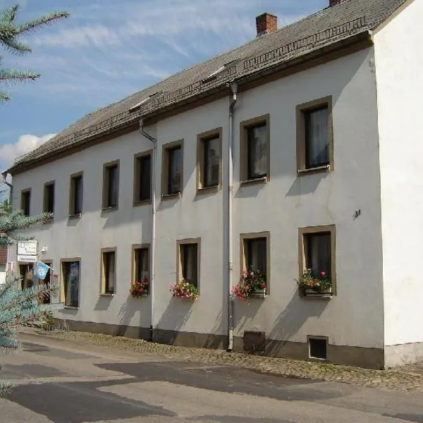 海德飞格旅馆，位于Lunzenau的酒店
