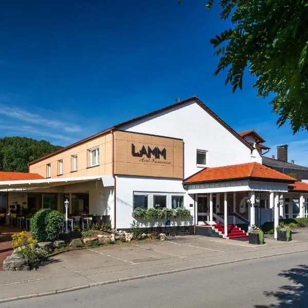 羔羊酒店餐厅，位于Zimmern的酒店