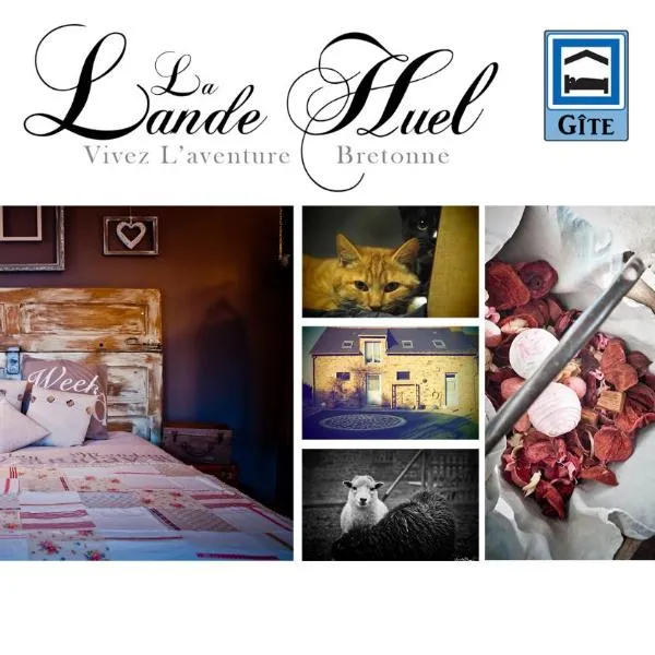 la lande huel，位于Saint-Brandan的酒店