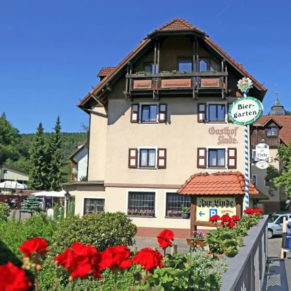Landgasthof zur Linde，位于Heimbuchenthal的酒店