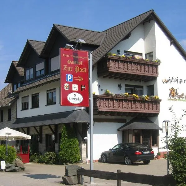 祖尔帕斯特酒店，位于Breckerfeld的酒店