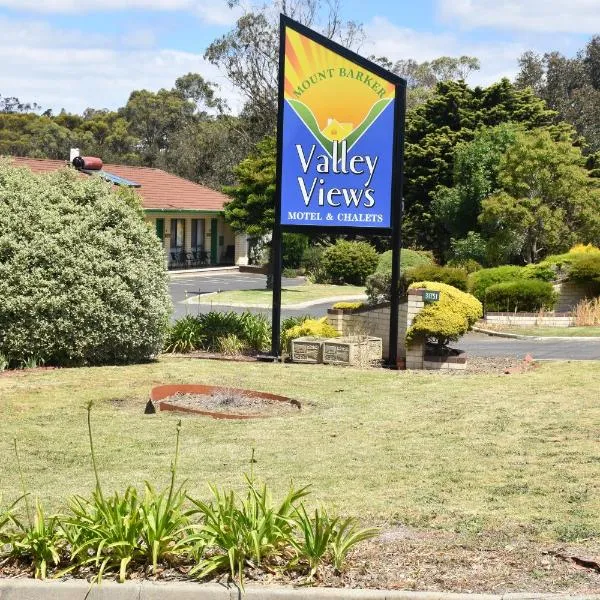 Mount Barker Valley Views Motel & Chalets, Western Australia，位于Mount Barker的酒店