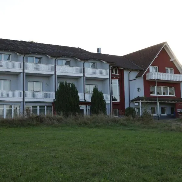 黑伯斯汀酒店，位于Angersbach的酒店