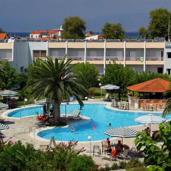 Hotel Aethria，位于Mikros Prinos的酒店