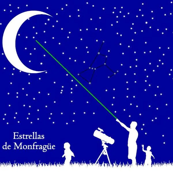 Apartamentos Estrellas de Monfragüe，位于托雷洪厄尔卢比奥的酒店