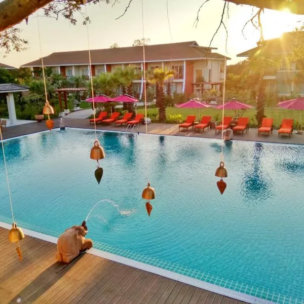 蒲甘阿玛塔花园度假酒店，位于Myene的酒店