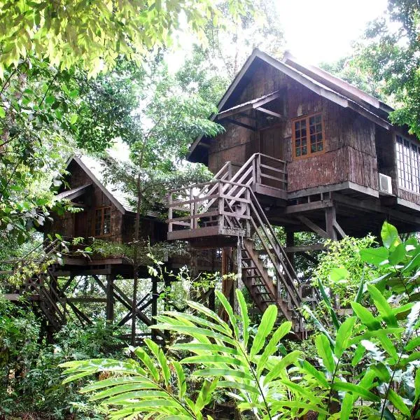 珀麦雨林度假酒店，位于Kampong Sungai Mas的酒店