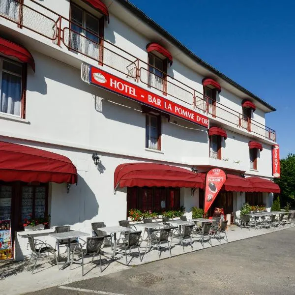 HOTEL DE LA POMME D'OR，位于Vendeuvre-sur-Barse的酒店