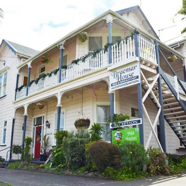 Braemar House B&B and YHA Hostel，位于Kai Iwi的酒店