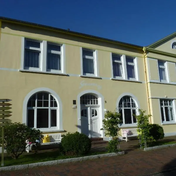 Haus Strandburg，位于万根沃格的酒店