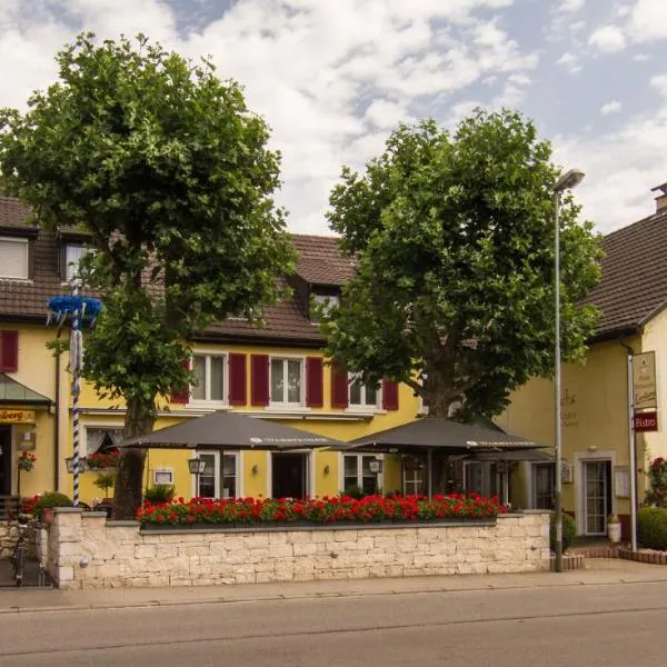 Tuniberg Restaurant Hotel，位于Schallstadt-Mengen的酒店