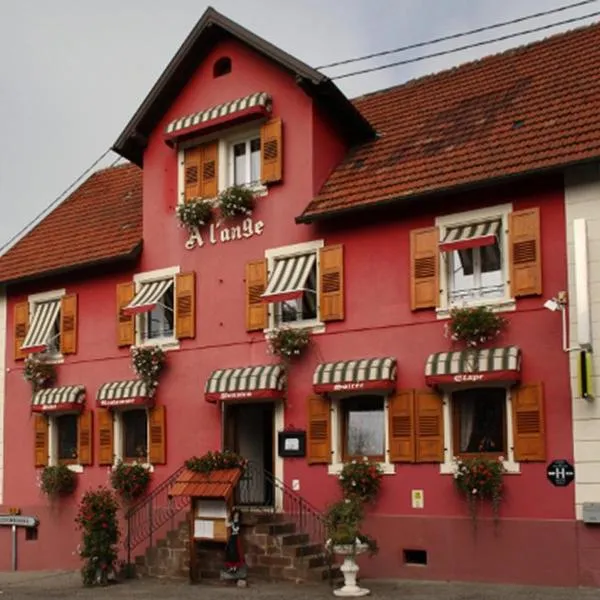昂热餐厅酒店，位于Oberhoffen-lès-Wissembourg的酒店