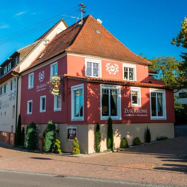 皇冠餐厅旅馆，位于Gottenheim的酒店
