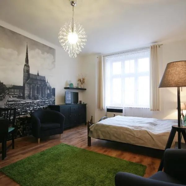 Apartmán Mrakodrap，位于比尔森的酒店