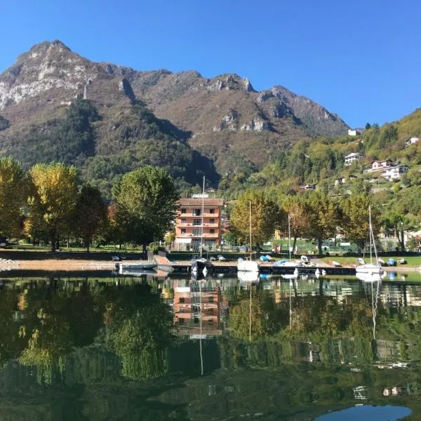 Albergo al lago，位于Ponte Caffaro的酒店
