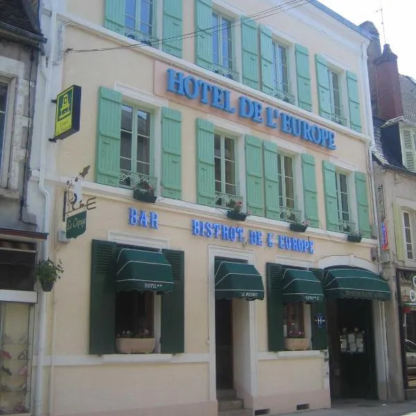 瑟巴日欧洲餐厅之家酒店，位于Chitry-les-Mines的酒店