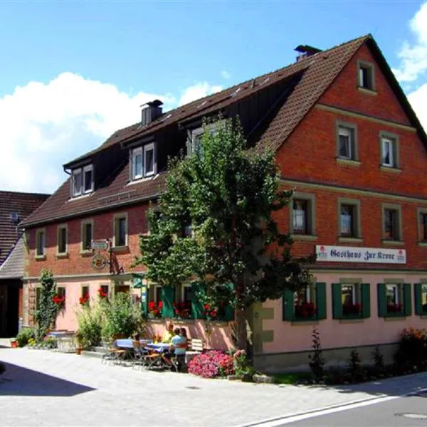 Gasthaus Zur Krone，位于科尔姆贝格的酒店