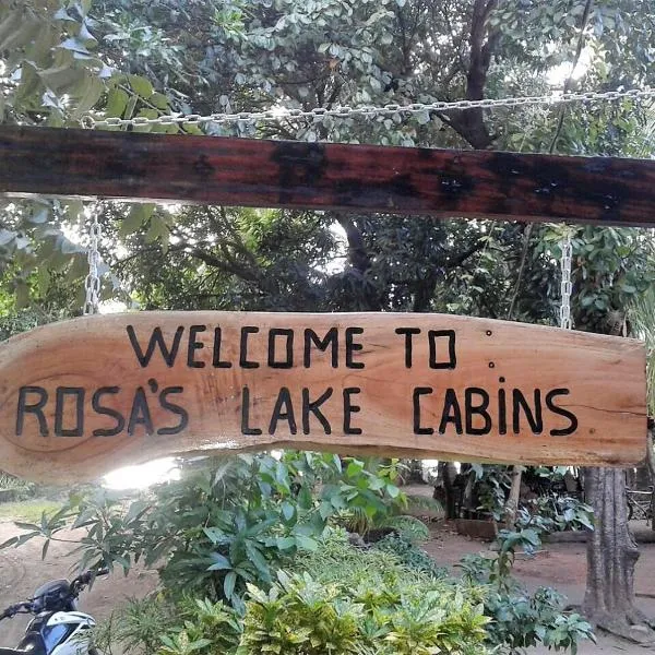 Rosa's Lake Cabins，位于San José del Sur的酒店