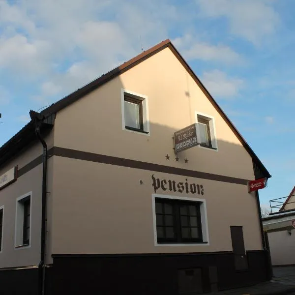 Penzion U Růže，位于Sezimovo Ústí的酒店