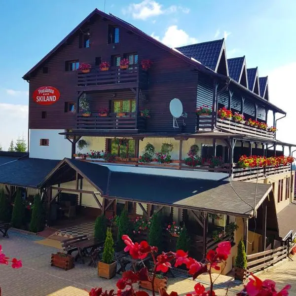 Pensiunea Skiland，位于穆恩特勒白索利的酒店