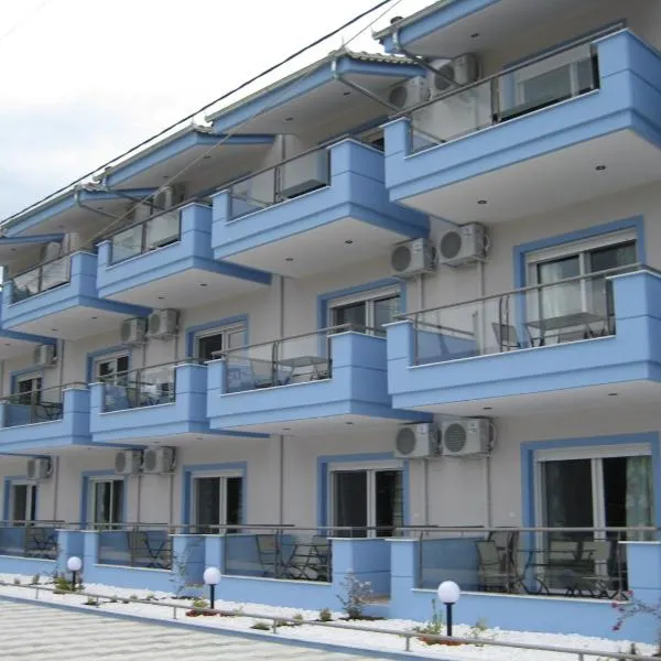 TETYK Keramoti Hotel Apartments，位于Chaïdeftón的酒店