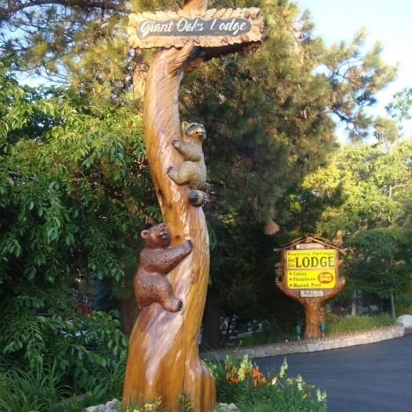 Giant Oaks Lodge，位于Running Springs的酒店