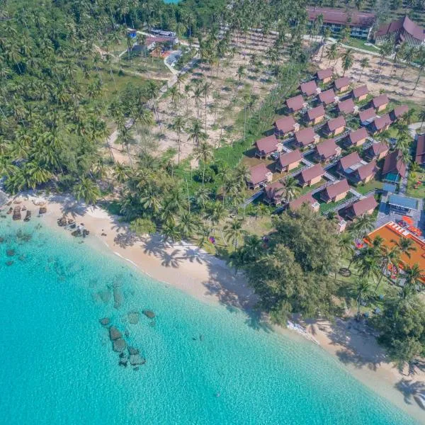 库德岛天堂海滩度假村，位于Ban Ao Salat的酒店