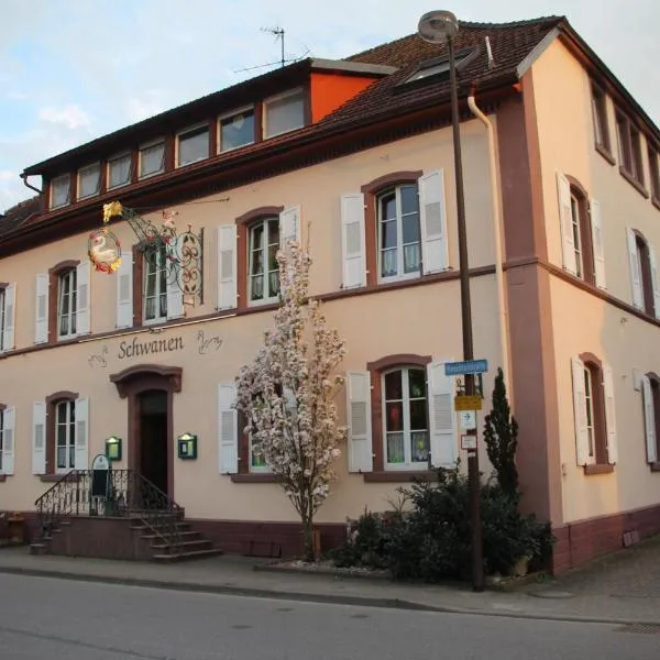 Gasthaus zum Schwanen，位于莱茵河畔凯尔的酒店