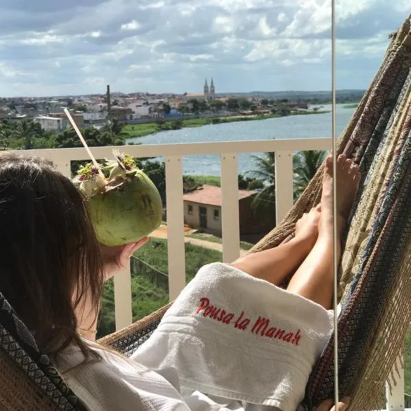 迈奈赫餐厅宾馆，位于Propriá的酒店