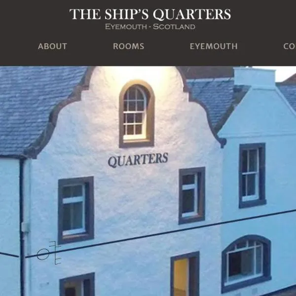 The Ships Quarters，位于Edrom的酒店