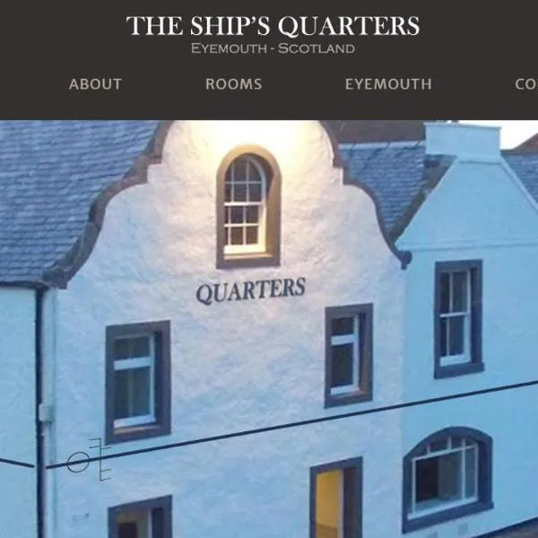The Ships Quarters，位于Coldingham的酒店