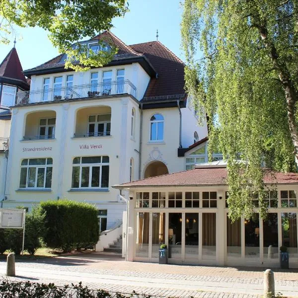 Strandresidenz Villa Verdi，位于奥斯赛拜-屈隆斯博恩的酒店